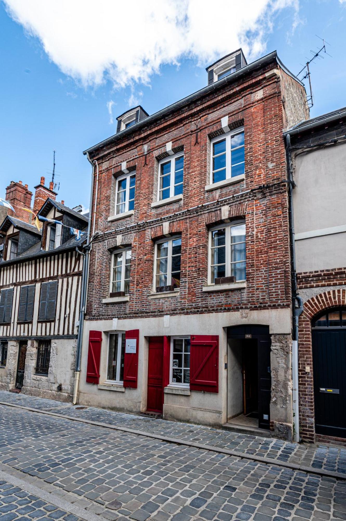 Апартаменты Cosy Loft - Plein Centre D'Онфлёр Экстерьер фото